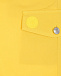 Желтые поплиновые бермуды GCDS | Фото 3