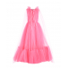 Длинное розовое платье без рукавов Sasha Kim | Фото 1