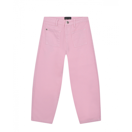 Светло-розовые джинсы Emporio Armani | Фото 1