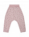 Спортивные брюки с цветочным принтом Sanetta Pure | Фото 2