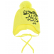 Желтая шапка с принтом &quot;динозавр&quot; Il Trenino | Фото 1