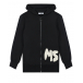 Черная спортивная куртка с лого MSGM | Фото 1