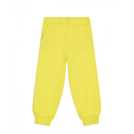 Желтые спортивные брюки Fendi | Фото 1