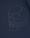 Темно-синий свитшот с принтом &quot;череп&quot; Antony Morato | Фото 3