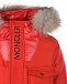 Красная пуховая куртка Moncler | Фото 3