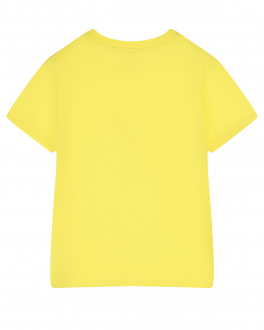 Желтая футболка с принтом &quot;трещины&quot; Givenchy Желтый, арт. H25328 532 | Фото 2