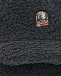 Темно-серая шапка-ушанка из флиса Parajumpers | Фото 5