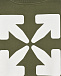 Свитшот цвета хаки с принтом Off-White | Фото 4