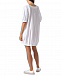 Белое платье-футболка с накладными карманами Deha | Фото 3