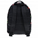 Черный рюкзак с разноцветным логотипом, 40x35x10 см MSGM | Фото 3