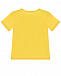 Желтая футболка с принтом &quot;собаки&quot; Stella McCartney | Фото 2