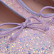 Туфли блестящие с перемычкой Pretty Ballerinas | Фото 6