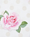 Леггинсы с принтом &quot;розы и горох&quot; Monnalisa | Фото 3