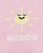 Розовые носки с принтом &quot;Happy Days&quot; Falke | Фото 2