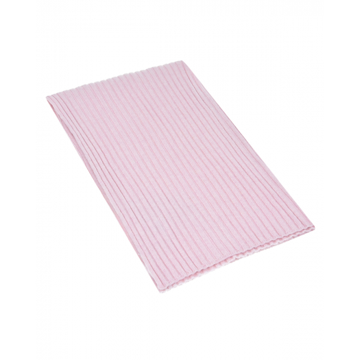 Розовый кашемировый шарф La Perla | Фото 1