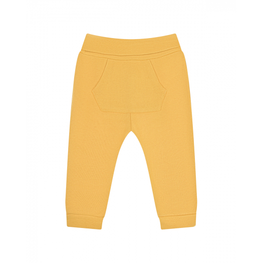 Желтые спортивные брюки Sanetta Kidswear | Фото 1