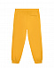 Желтые спортивные брюки с логотипом в тон Dolce&Gabbana | Фото 3