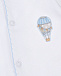Белый комбинезон с вышивкой &quot;воздушный шар&quot; Lyda Baby | Фото 3