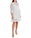 Белое платье с принтом &quot;звезды&quot; Dan Maralex | Фото 4