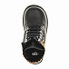 Черне ботинки с коричневой вставкой Fendi | Фото 4