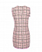 Розовое платье в клетку MSGM | Фото 7