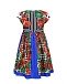 Платье из хлопка с принтом Dolce&Gabbana | Фото 2