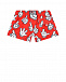 Красные шорты для купания Saint Barth | Фото 2