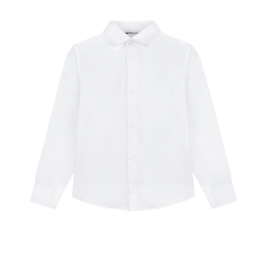 Белая рубашка с длинными рукавами Dal Lago | Фото 1