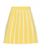 Вязаная желтая юбка Emporio Armani | Фото 1