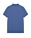 Футболка-поло лого на груди синяя Hackett London | Фото 2