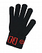 Черные перчатки с красным логотипом No. 21 | Фото 3