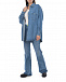 Голубая джинсовая рубашка Forte dei Marmi Couture | Фото 3