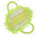 Неоново-желтая сумка с логотипом 28х14х22 см Saint Barth | Фото 4
