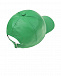 Зеленая кожаная кепка Yves Salomon | Фото 2
