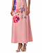 Розовое платье с цветочным принтом Vivetta | Фото 9