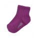 Фиолетовые однотонные носки Collegien | Фото 1