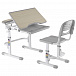 Комплект парта + стул трансформеры Sorriso Grey FUNDESK | Фото 2