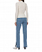 Голубые джинсы с разрезами Forte dei Marmi Couture | Фото 4