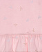 Розовая ночная рубашка с принтом &quot;лебеди&quot; Sanetta | Фото 3
