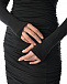 Черное платье с драпировкой Roberto Cavalli | Фото 11