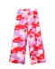 Розовые брюки с абстрактным принтом Stella McCartney | Фото 1