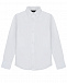 Белая рубашка без выделки Dal Lago | Фото 2