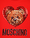 Толстовка с вышивкой пайетками Moschino | Фото 3