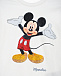 Толстовка с принтом &quot;Mickey Mouse&quot; и стразами Monnalisa | Фото 3