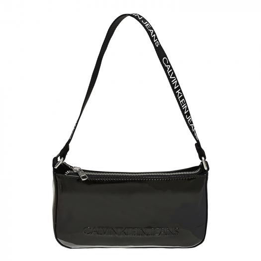 Черная сумка из эко-кожи, 25x14x5 см Calvin Klein | Фото 1