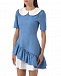 Голубое платье с асимметричной юбкой Masterpeace | Фото 8