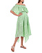 Зеленое кружевное платье KHADI Charo Ruiz | Фото 4