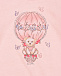 Персиковый комбинезон с принтом &quot;Воздушный шар&quot; Sanetta | Фото 3