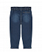 Синие джинсы с принтом на карманах Moschino | Фото 2