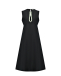 Платье с вырезом-каплей, черное Dorothee Schumacher | Фото 1